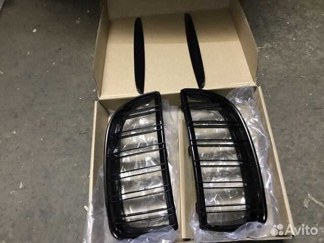 BMW e90 m3 m 3 решетки ноздри двойные черные