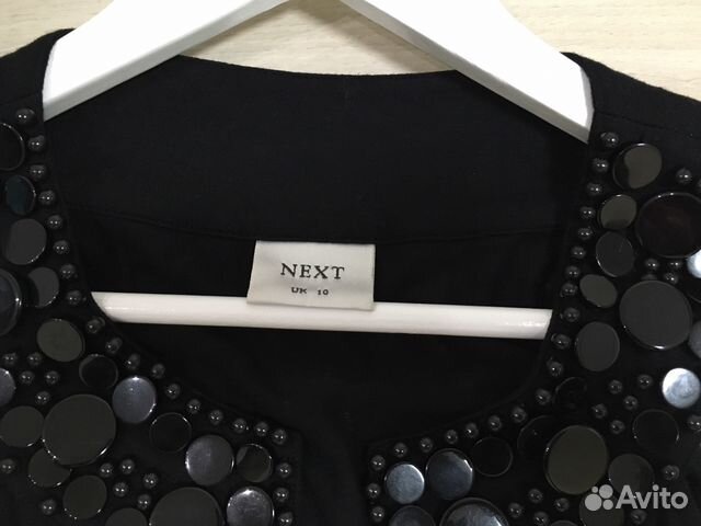Черный топ Next