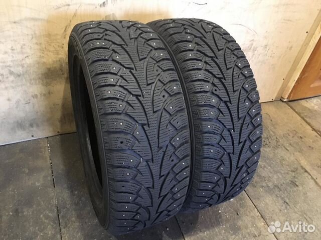 Пара 205 55 R16 б/у зимние Hankook Winter I Piке