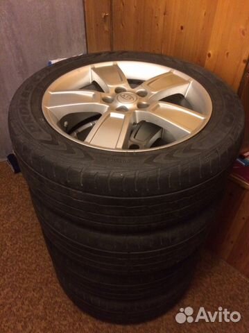 Колеса Kia Soul 225/55 R18. Оригинал Комплект Лето
