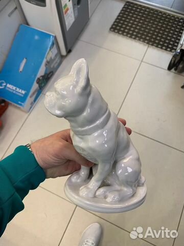 Фарфор бульдог лфз