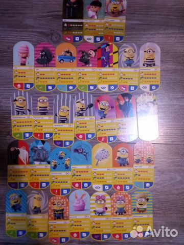 Карточки миньонов