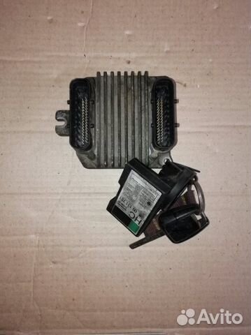 Блок управления двигателем Opel Astra G G 1.6 2003 Блок управления двигателем Opel Astra G G 1.6 2003