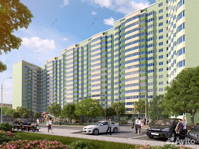 2-к квартира, 64 м², 4/19 эт.