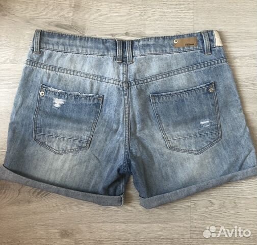 Шорты джинсовые pull&bear Шорты джинсовые pull&bear