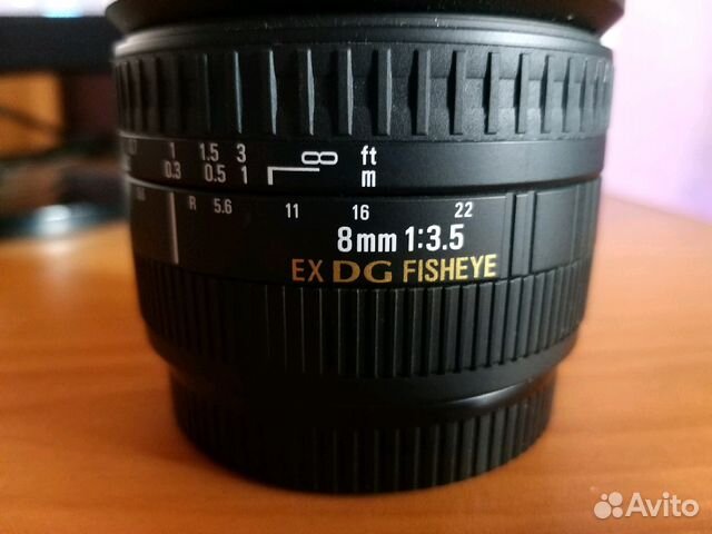 Объектив Sigma AF 8mm f/3.5 EX DG Circular Fisheye