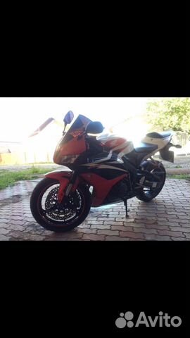 Honda cbr600rr 2007год