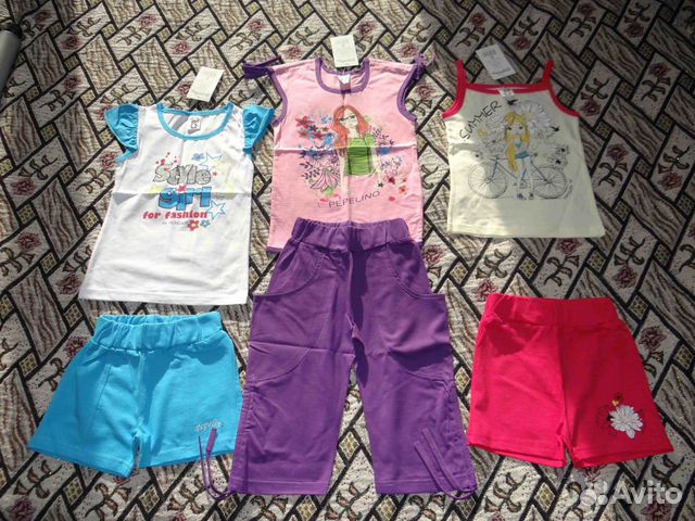 Пакет вещей на девочку 98-110 Пакет вещей на девочку 98-110