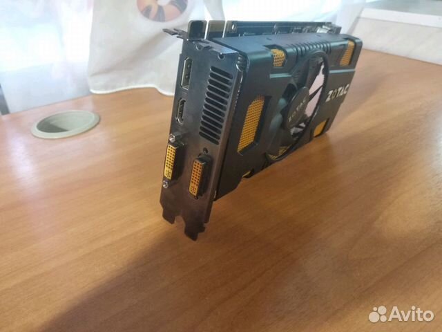 Видеокарта Zotak gtx 550ti