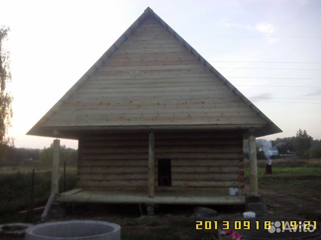 Сруб дома 6x5+ 2