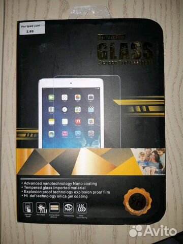 Защитное стекло на iPad mini