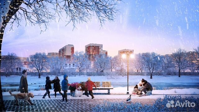 1-к квартира, 31.6 м², 8/17 эт. 1-к квартира, 31.6 м², 8/17 эт.