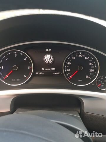 Volkswagen Touareg 3.0 AT, 2015, 91 386 км