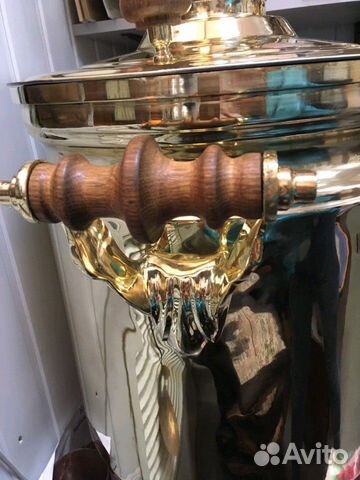 Самовар угольный на дровах 40л