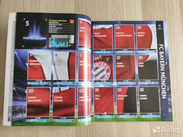Альбом для наклеек uefa Champions league 2009-2010 в Москве, цена 300 ...