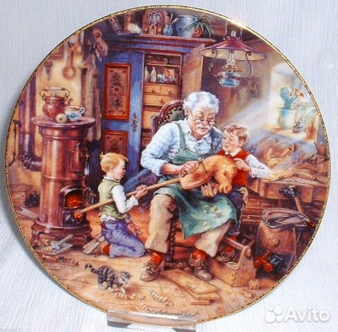 Дек тарелочка 50 лет вместе Бабушкины сказки