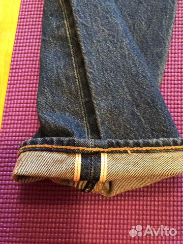 Джинсы levis 501 skinny filiforme 38/36 selvedge Джинсы levis 501 skinny filiforme 38/36 selvedge