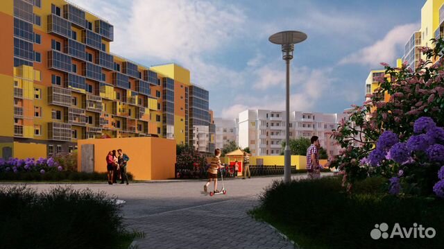 2-к квартира, 60.4 м², 8/10 эт.