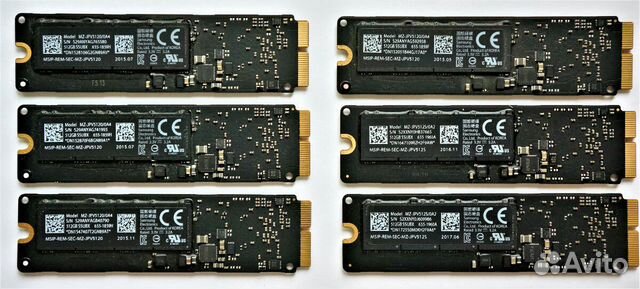 SSD 128Gb,256Gb,512Gb,1Tb Apple MacBook Pro Air