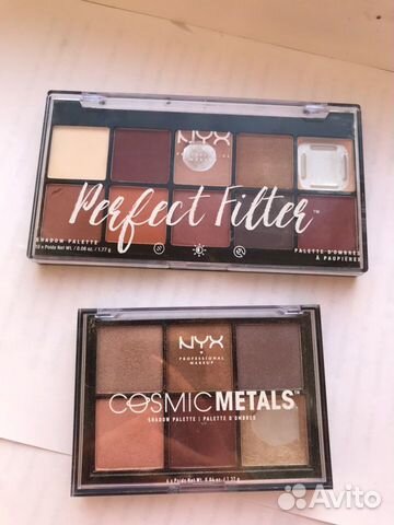 Палетки теней Nyx, manly pro, Kiko Milano