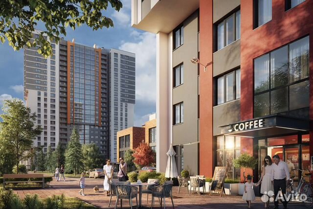 2-к квартира, 51.4 м², 23/24 эт.