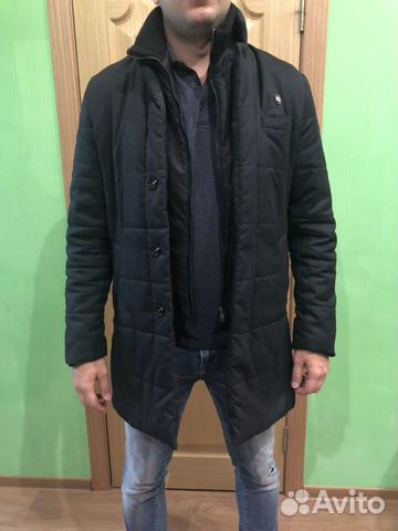 Утеплённая демисезонная куртка