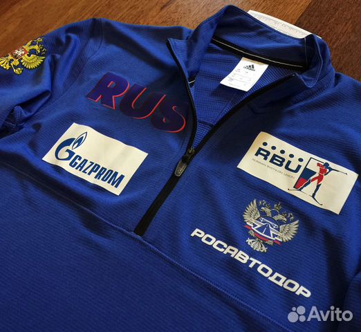 Спортивный лонгслив кофта adidas Сборной России