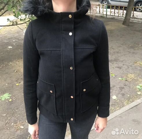 Укороченное пальто zara Укороченное пальто zara