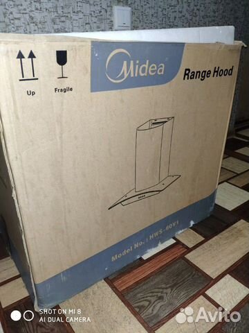 Новая вытяжка Midea HWS-60V1