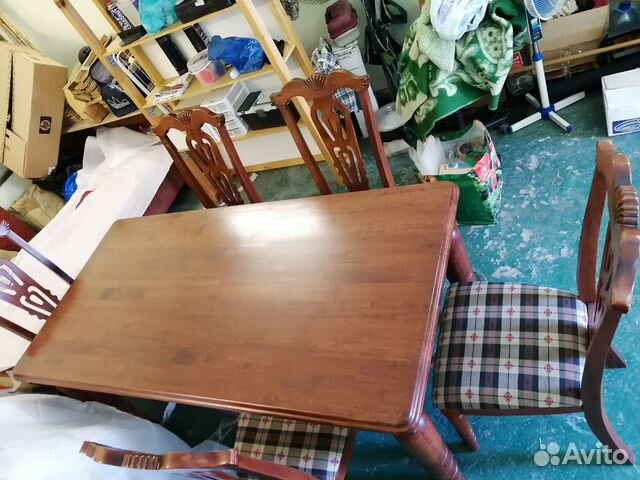 Обеденная группа для гостиной/ Стол и 6 стульев (п