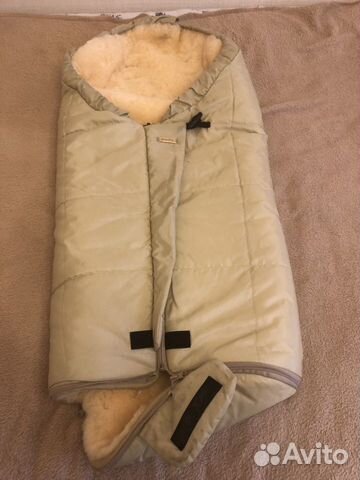 Зимний конверт -одеяло меховое