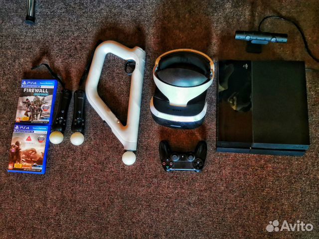 Sony PlayStation 4 + ps VR + игры