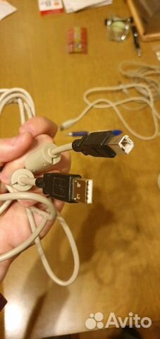 Кабель для принтера USB-AB 1.8 м Кабель для принтера USB-AB 1.8 м
