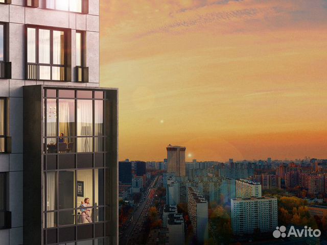 1-к квартира, 46 м², 8/32 эт.