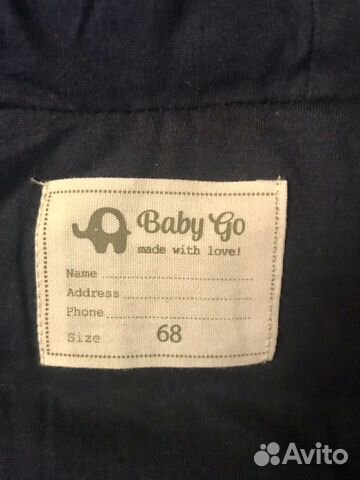 Комбинезон BabyGo. Размер 68 Комбинезон BabyGo. Размер 68