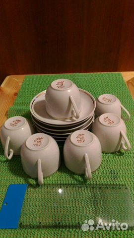 Кофейные чашки с блюдцем СССР