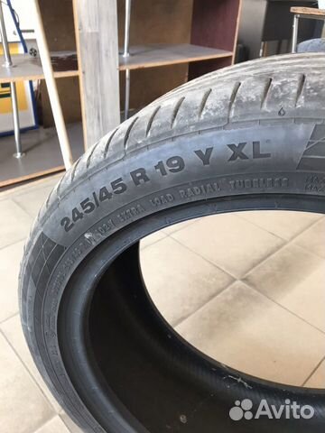 Шина continental 245/45 r19 1 шт Шина continental 245/45 r19 1 шт