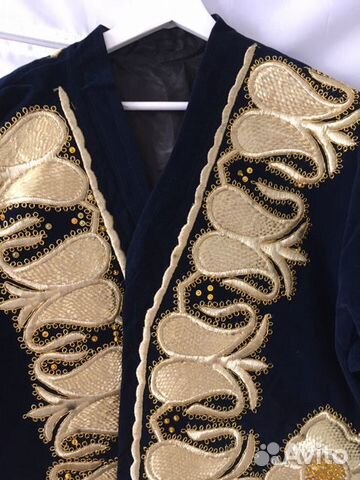 Новый Мужской восточный костюм халат и чалма Новый Мужской восточный костюм халат и чалма