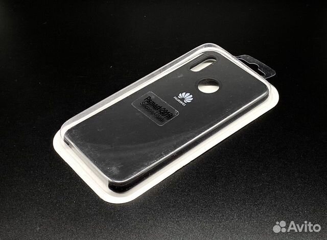 P Smart 2019 Honor 10 Lite Чехол Черный Silicone
