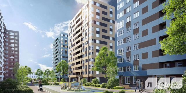 1-к квартира, 30.6 м², 2/13 эт. 1-к квартира, 30.6 м², 2/13 эт.
