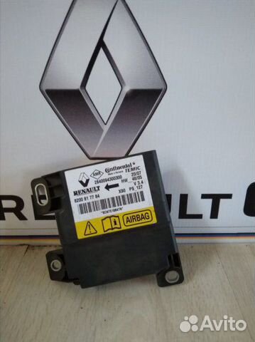 Блок управления аирбаг Renault Logan седан