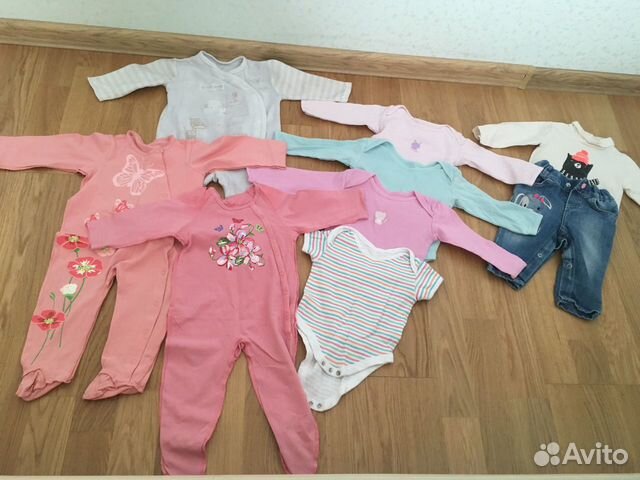 Пакет вещей для девочки