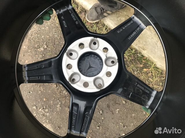 Оригинальные диски R18 AMG от Mercedes C W205 Оригинальные диски R18 AMG от Mercedes C W205