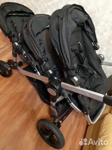 Коляска для тройни baby jogger city select