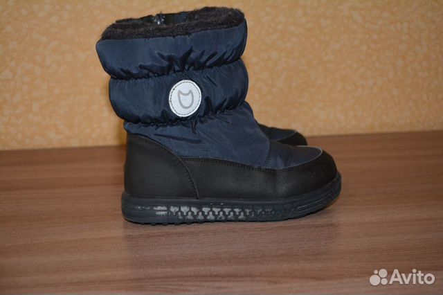 Сапоги-дутики осенние утепленные