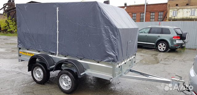 Двухосный прицеп кмз-7194 F5 3,0х1,51 метра