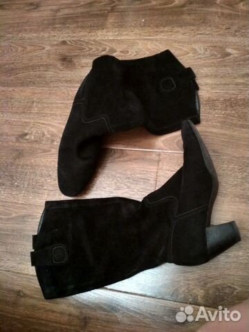 Сапоги замша Ecco Сапоги замша Ecco