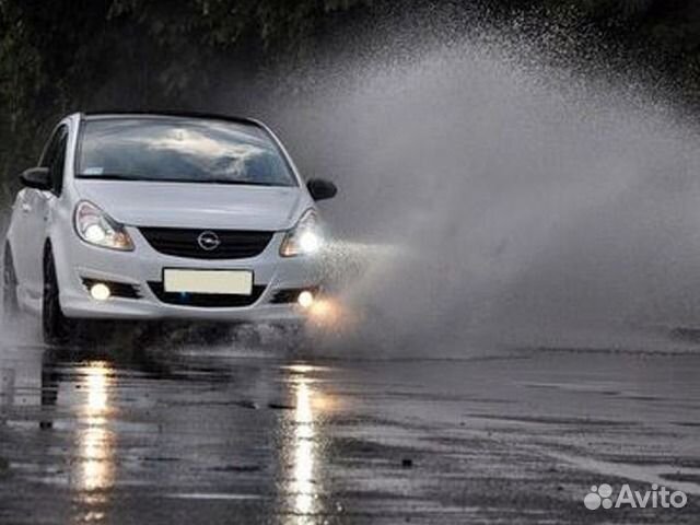 Накладка на передний бампер Opel Corsa D OPC Style