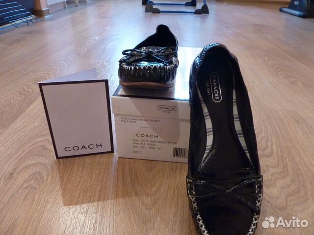 Балетки coach Балетки coach