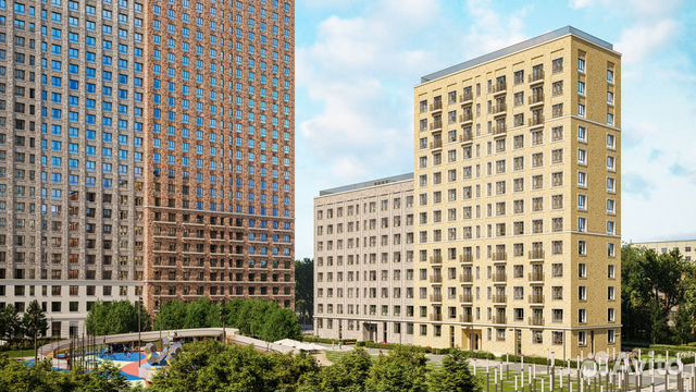1-к квартира, 25.8 м², 39/45 эт.